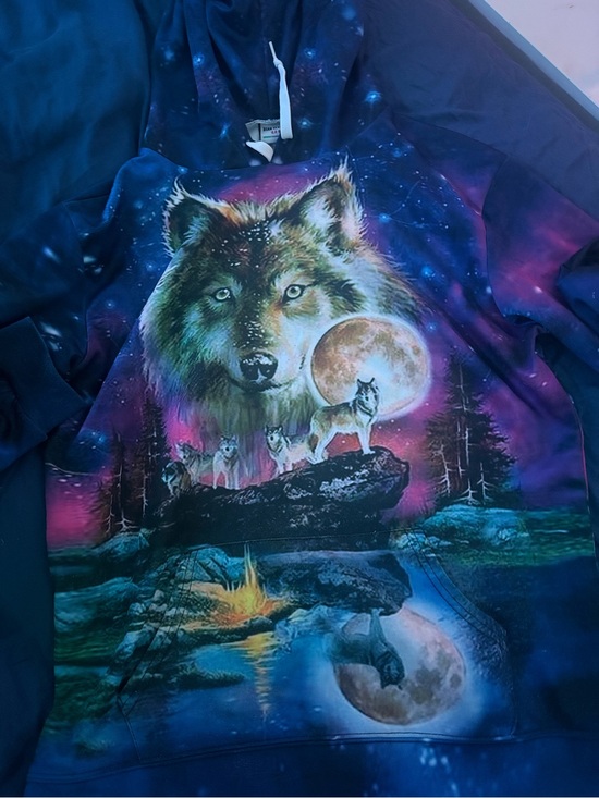 Other - Large Alpha Wolf Hoodie